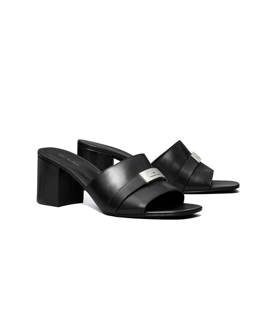 Tory Burch Black Sandel Schwarz