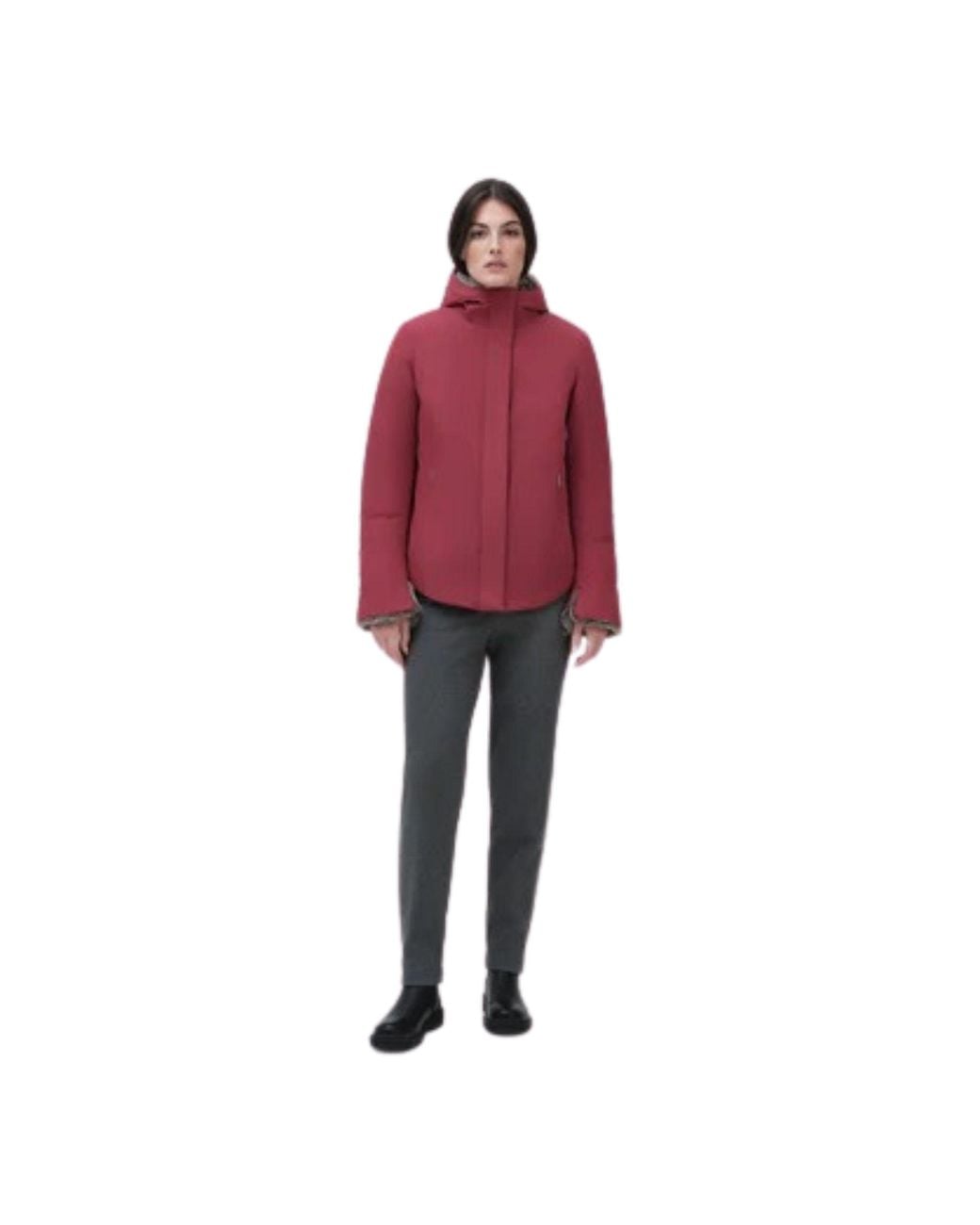 Suns Red Jacket Roberta Fur Blueberry