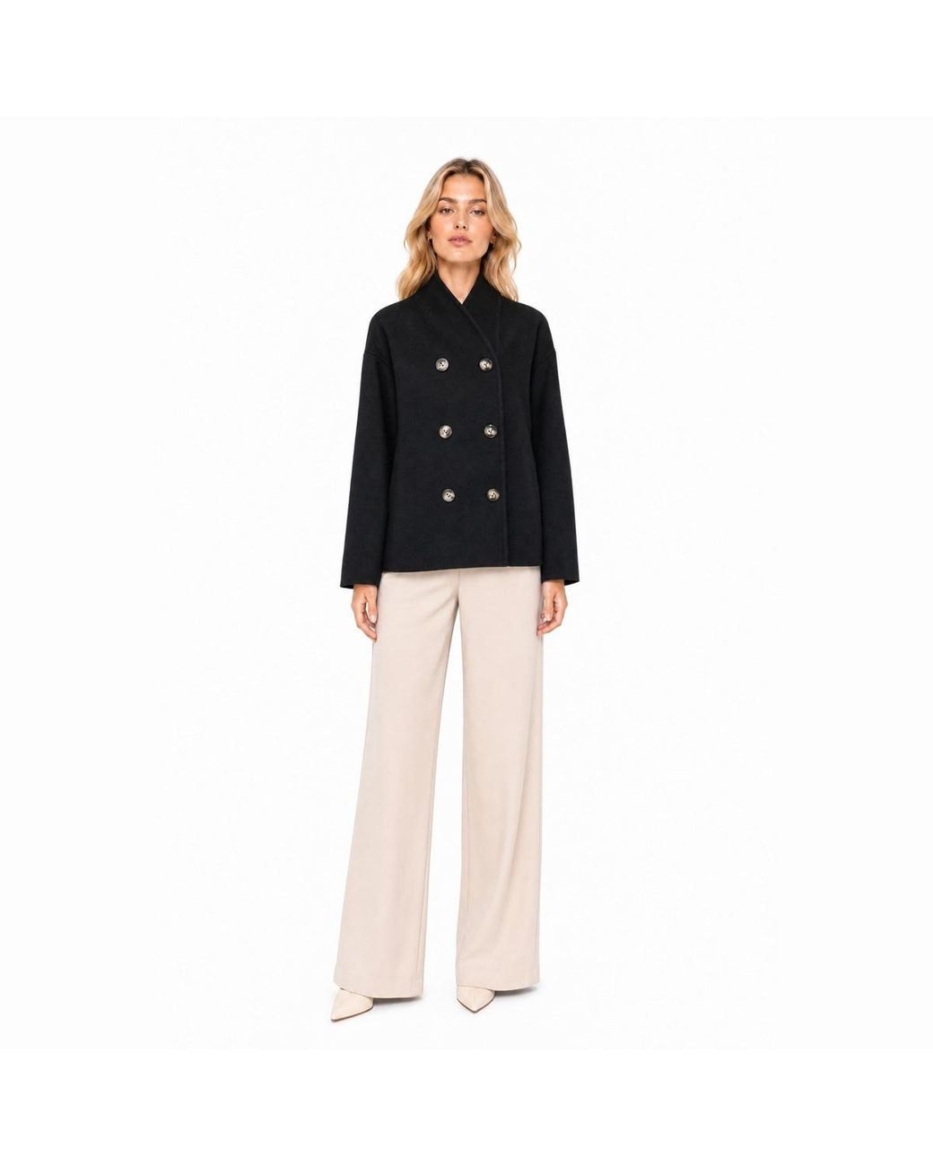 Manilla Colore Manila Grace Coats in Black | Lyst