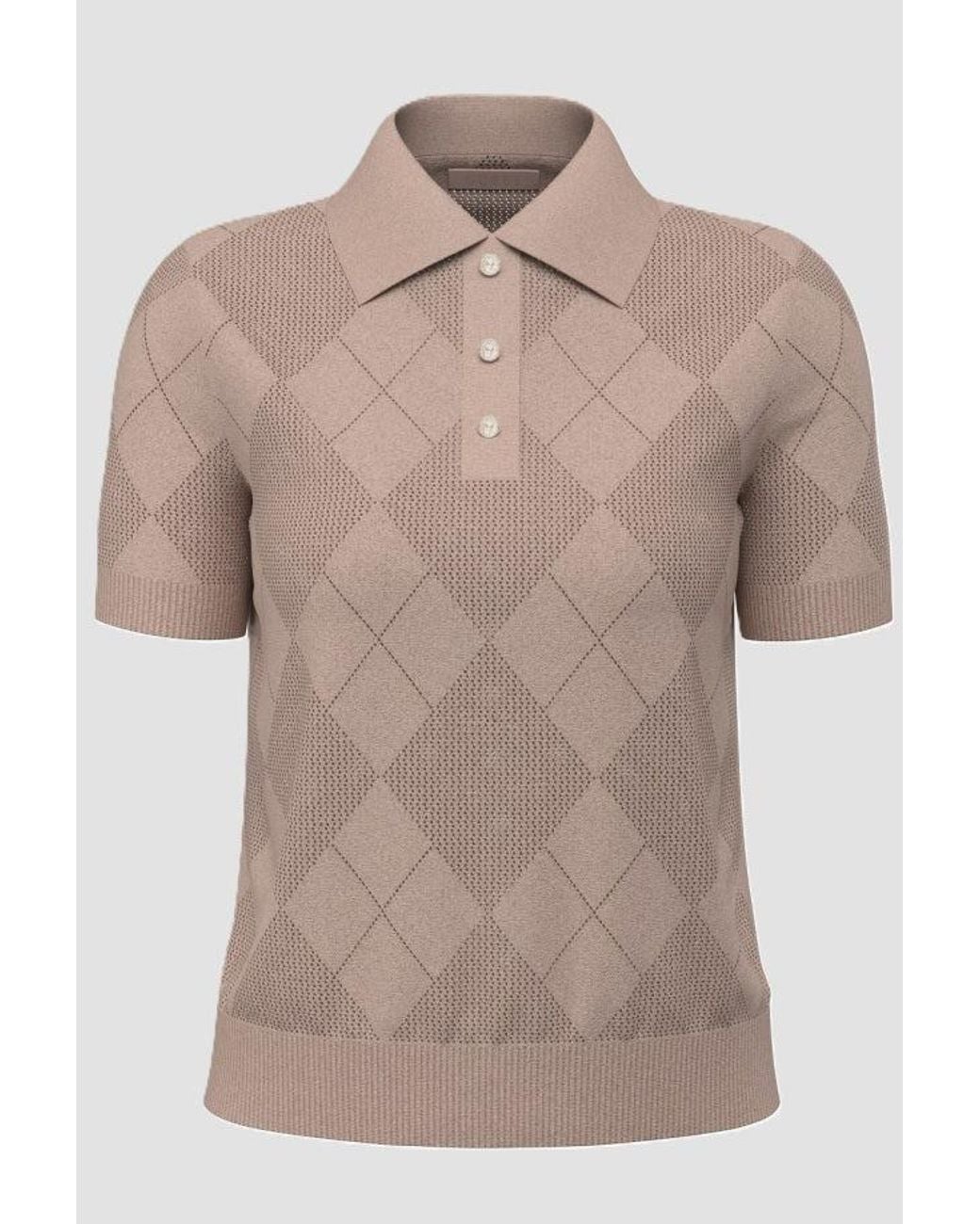 Guess Natural Three-Button Polo
