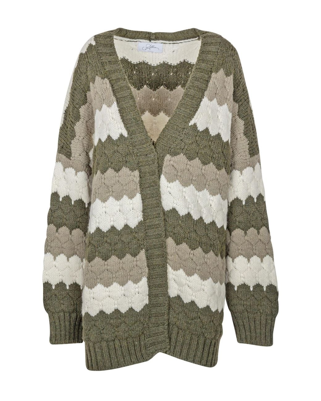 So Allure Green Cardigan