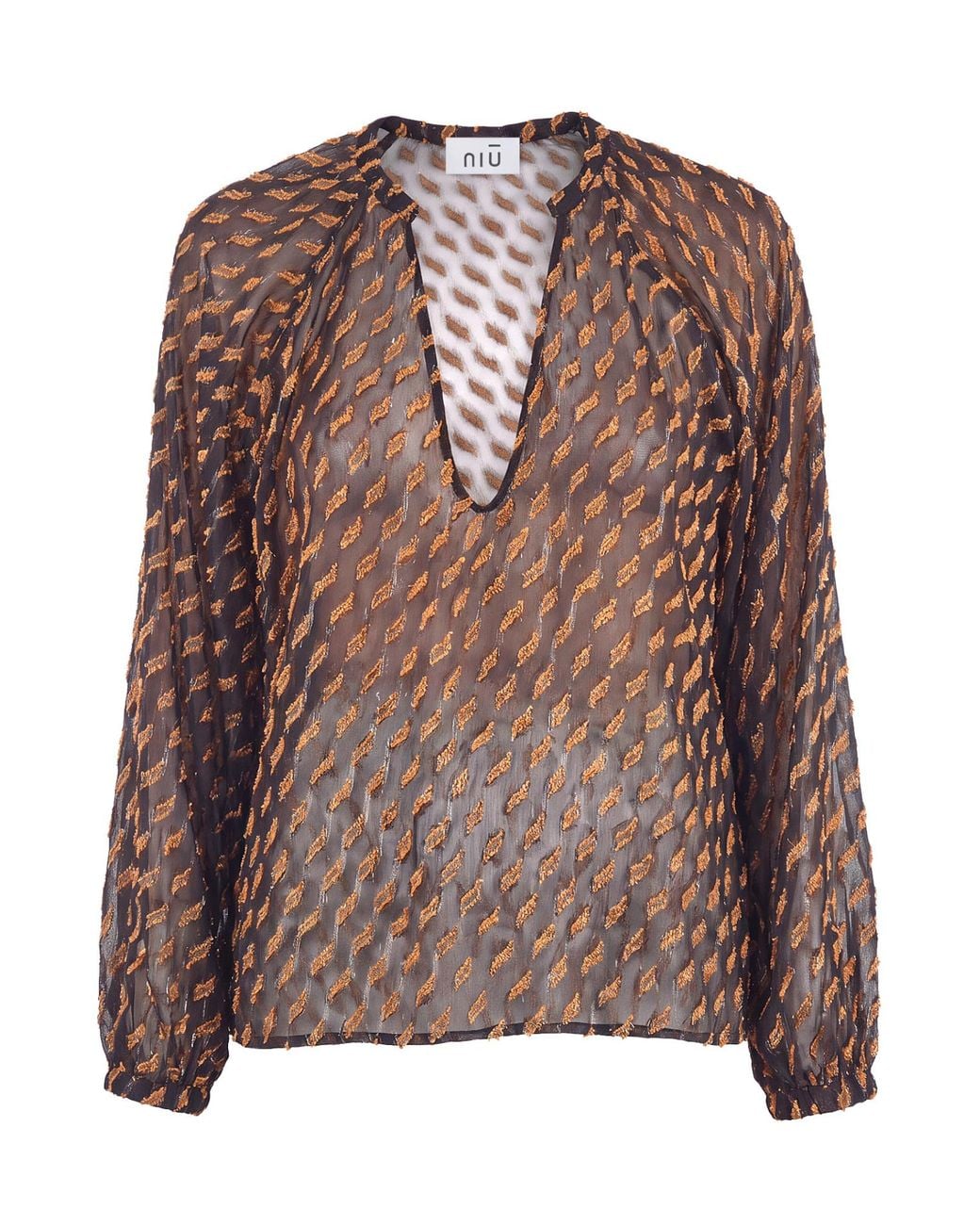 Niu Blusa in het Brown