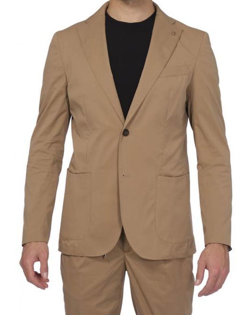 Barbati Brown Jacket G-Gregory-D7 Fango for men