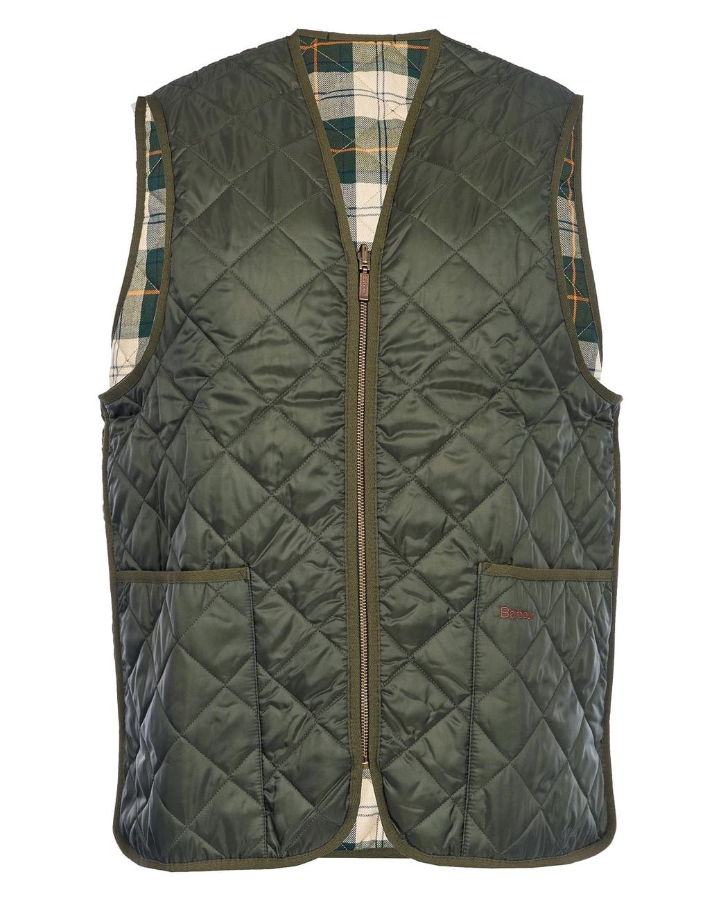 Interieur Vert/Tartan Mli0001 Liner Gn91 V Barbour pour homme en coloris Green