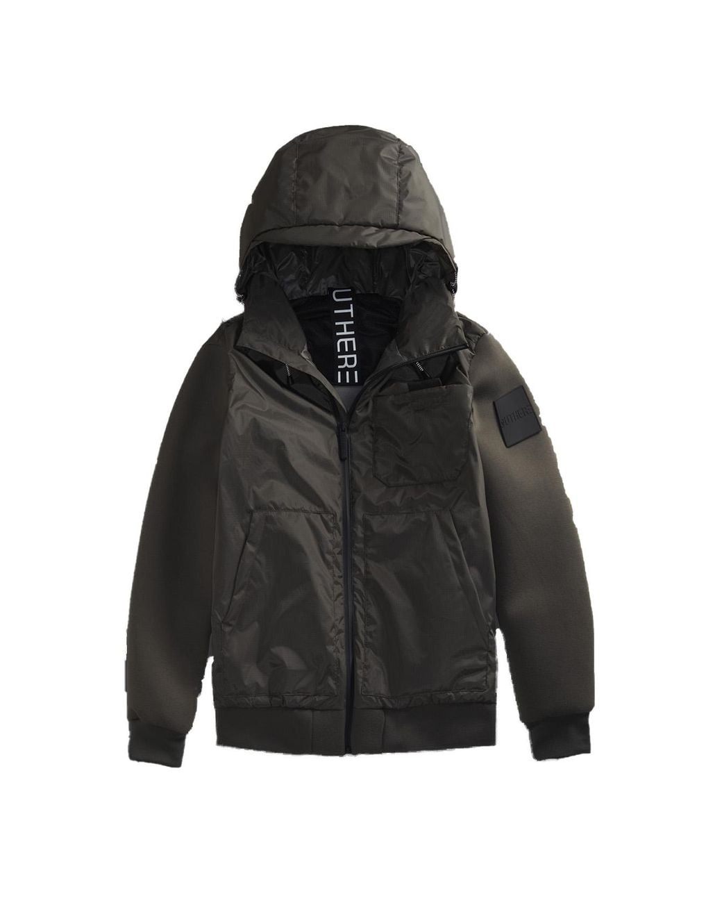 OUTHERE Black Jacket Tarmac Iotm518Ad100-Rd for men