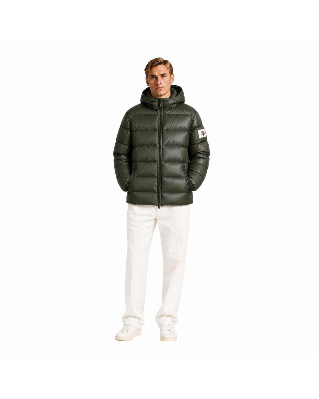 AFTER LABEL Coats in Green for Men | Lyst