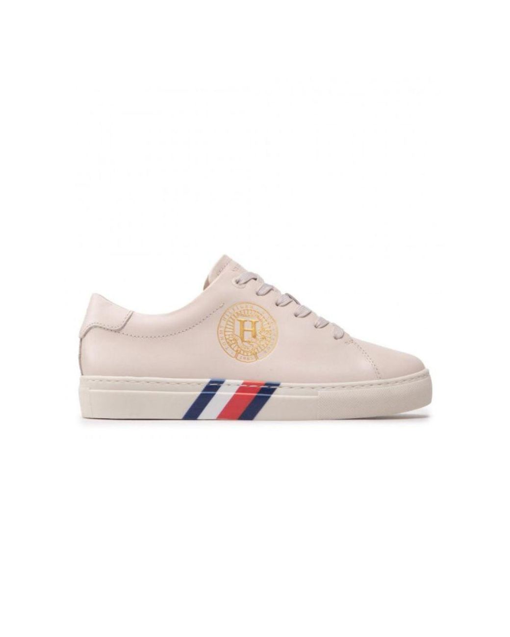 Tommy Hilfiger Pink Elevated Th Crest Shoes