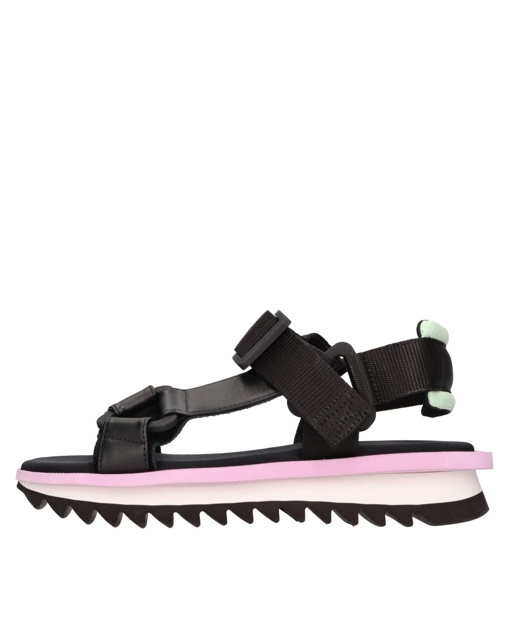 3Juin Black Sandals