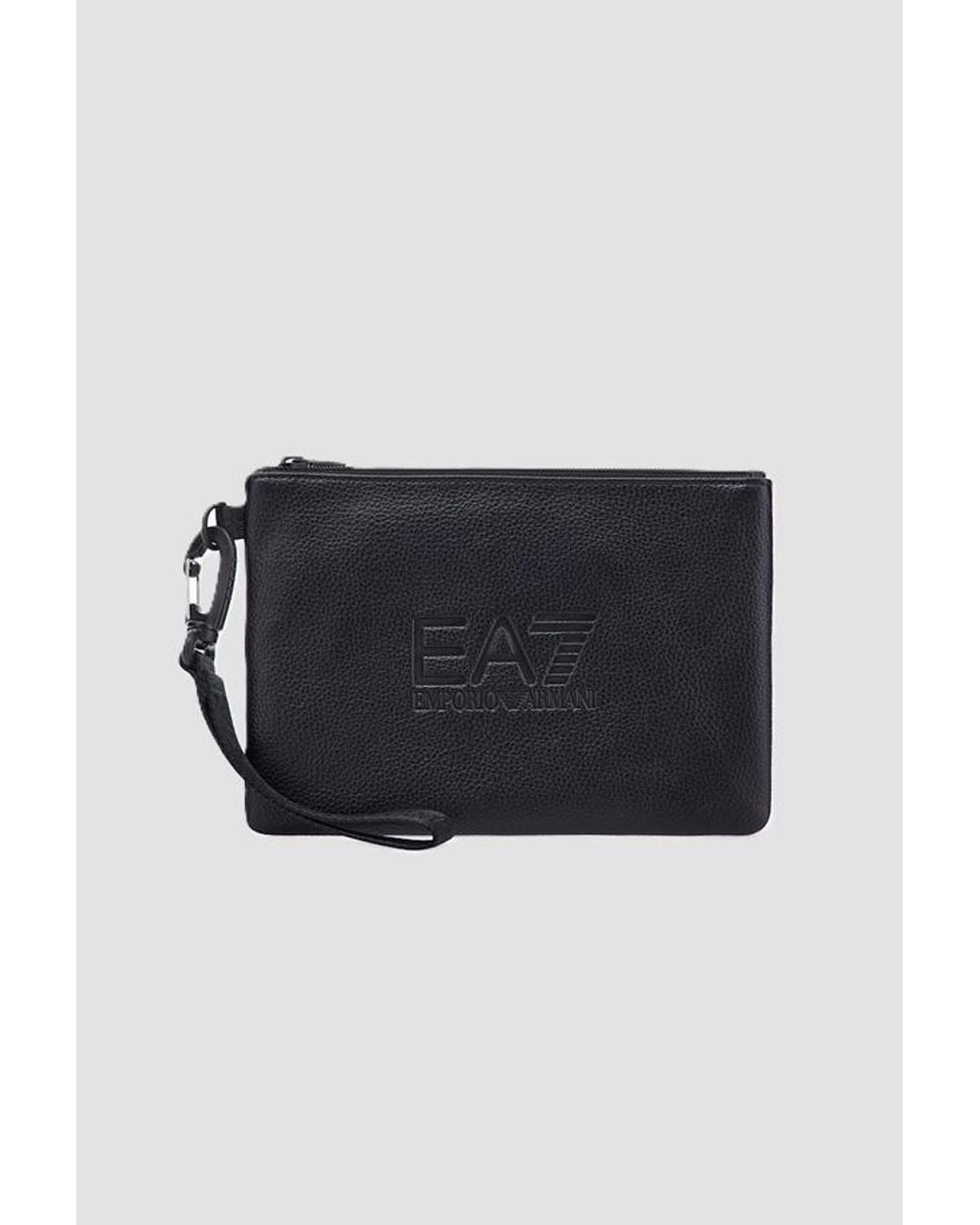EA7 Blue Embossed Logo