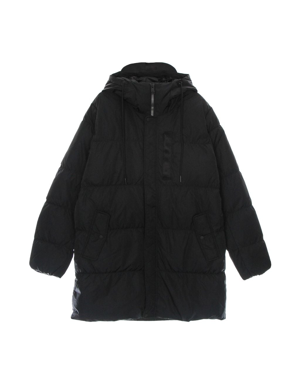 Nike Black Essential Statement Down Parka Long Down Jacket for men