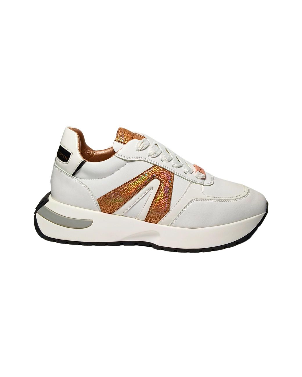 Alexander Smith White Shoes Hyde - Copper