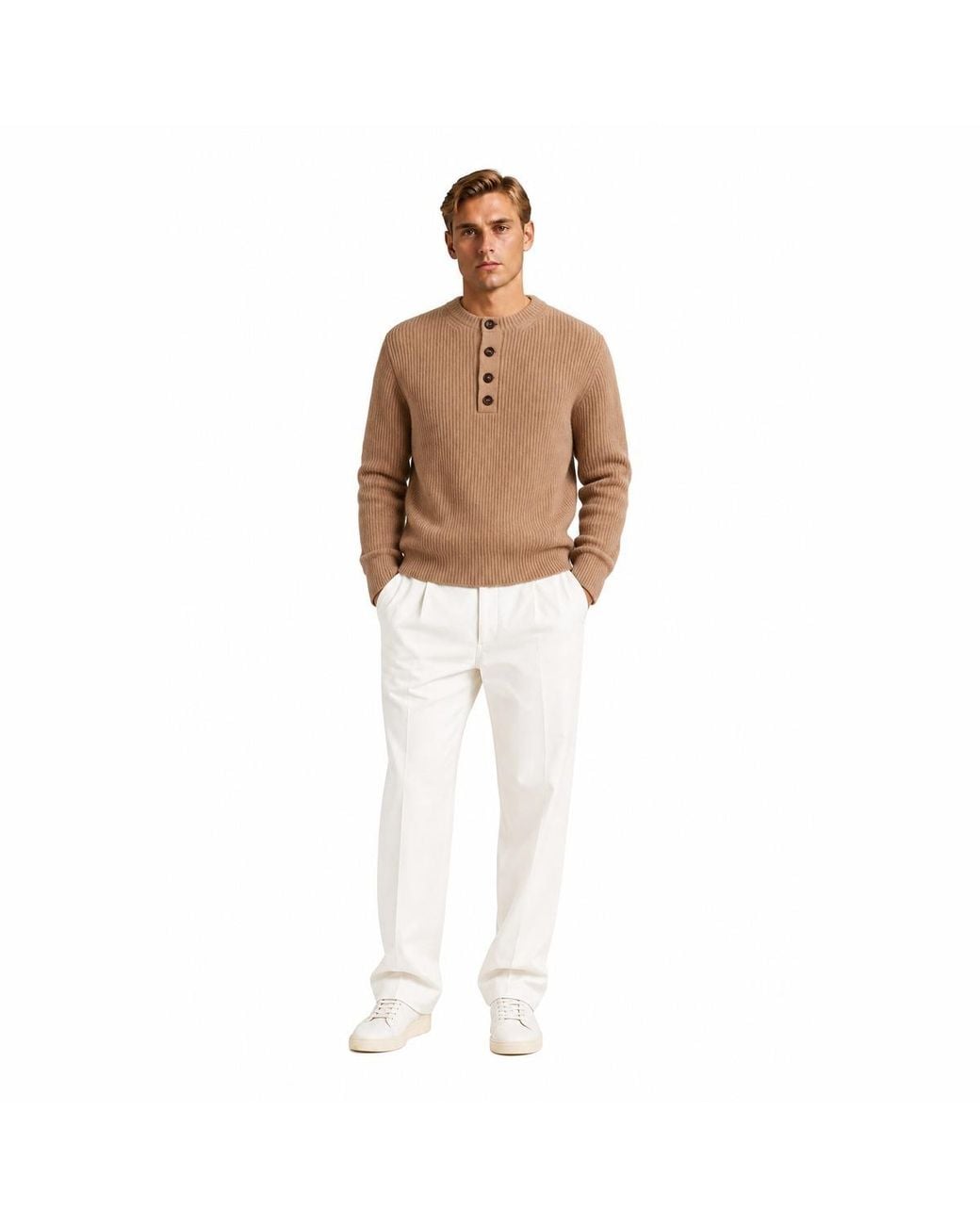 Chemises Amaranto pour homme en coloris White
