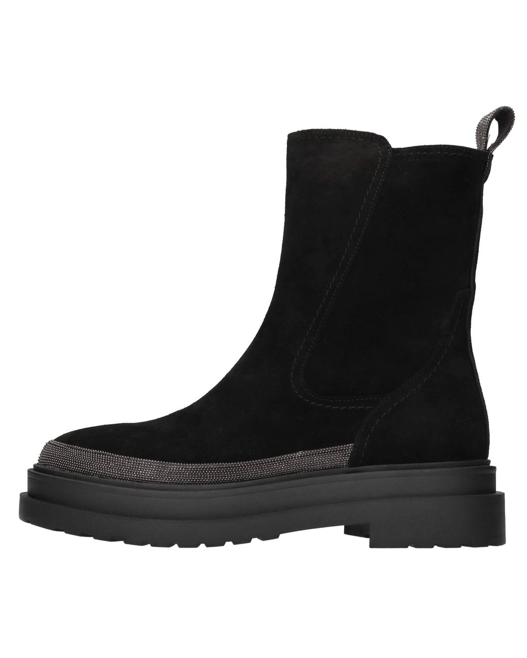 Bottes Noires De Siena en coloris Black