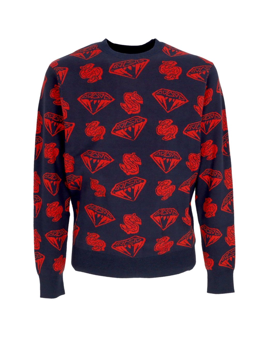BBCICECREAM Gebreide Jumper/Rood in het Red voor heren