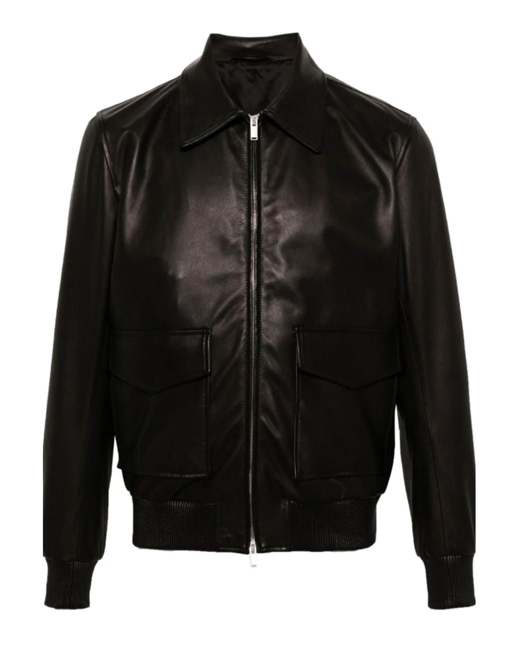 Lardini Black Coats for men