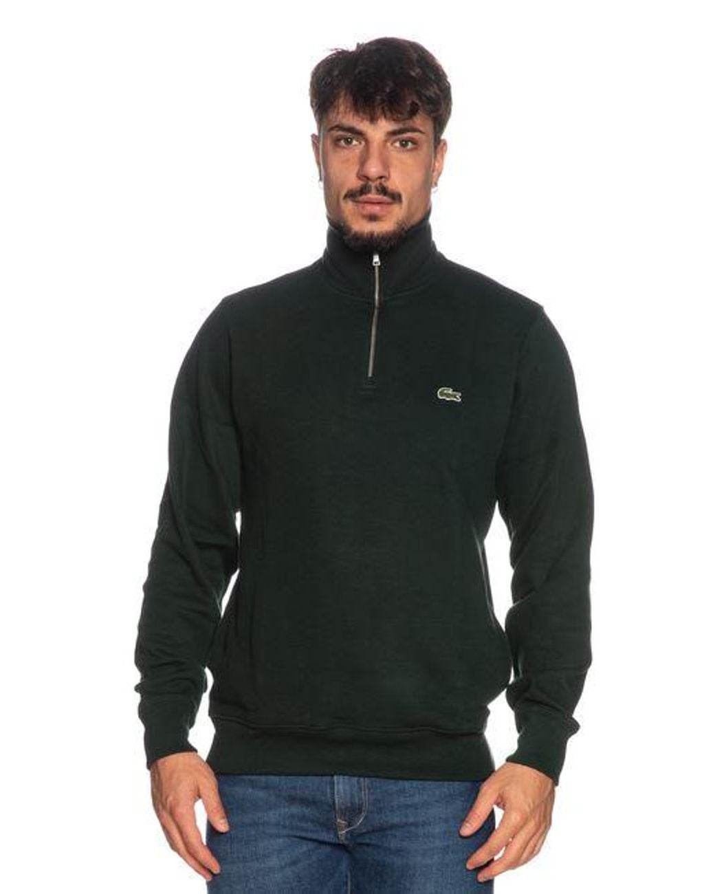 Lacoste Groene Hemden in het Black voor heren