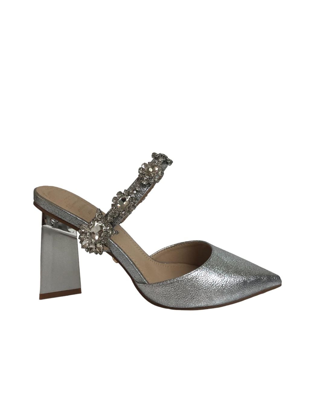 Twentyfourhaitch Metallic Sh80Arg Slingback