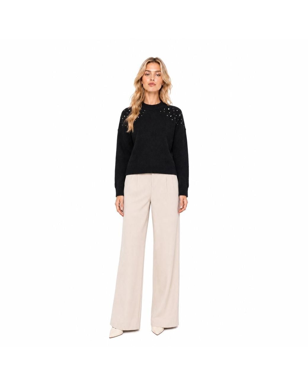 Manilla Colore Manila Grace Sweaters in Black | Lyst