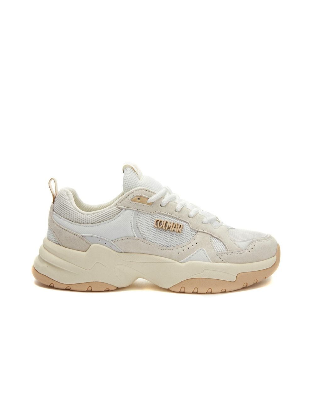 Colmar White Cremefarbene Turnschuhe