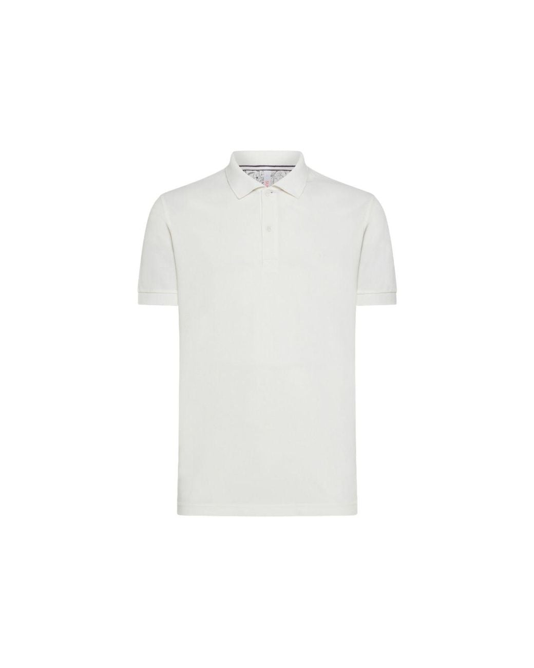 Sun 68 White Polo Cold Dye Panna A34104 for men