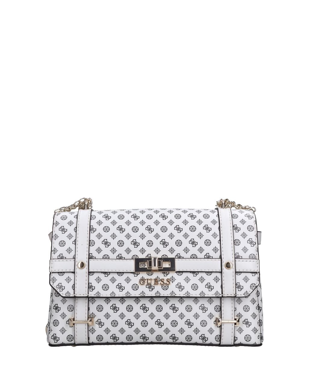 Bolsas. Crema Guess de color White