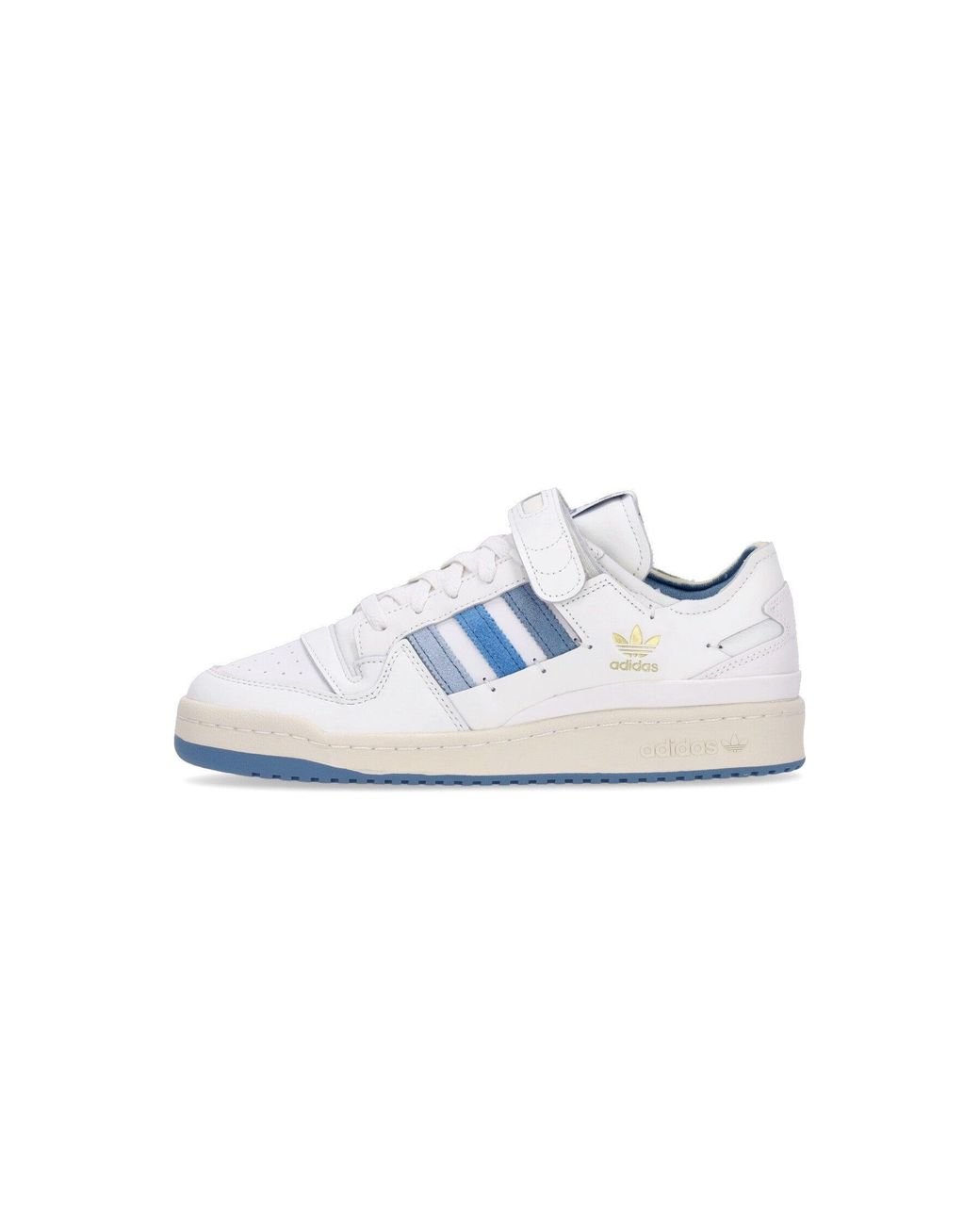 Adidas White Forum 84 Low Shoe for men