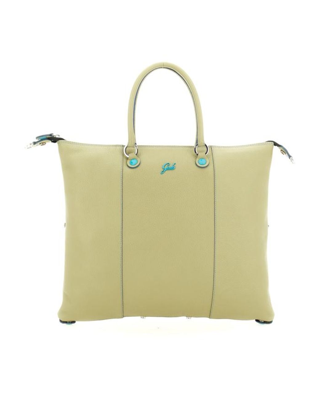 Bolsas. Verde Gabs de color Yellow