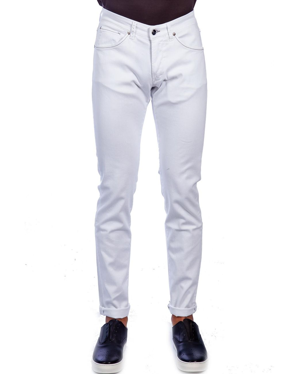 Michael Coal Blue Denim Five Pockets David 2598W280 Lung for men