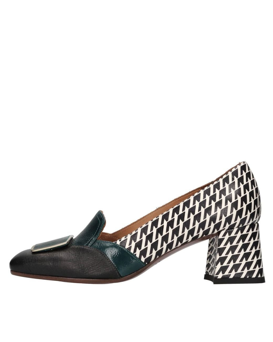 Chie Mihara Black Flat Shoes