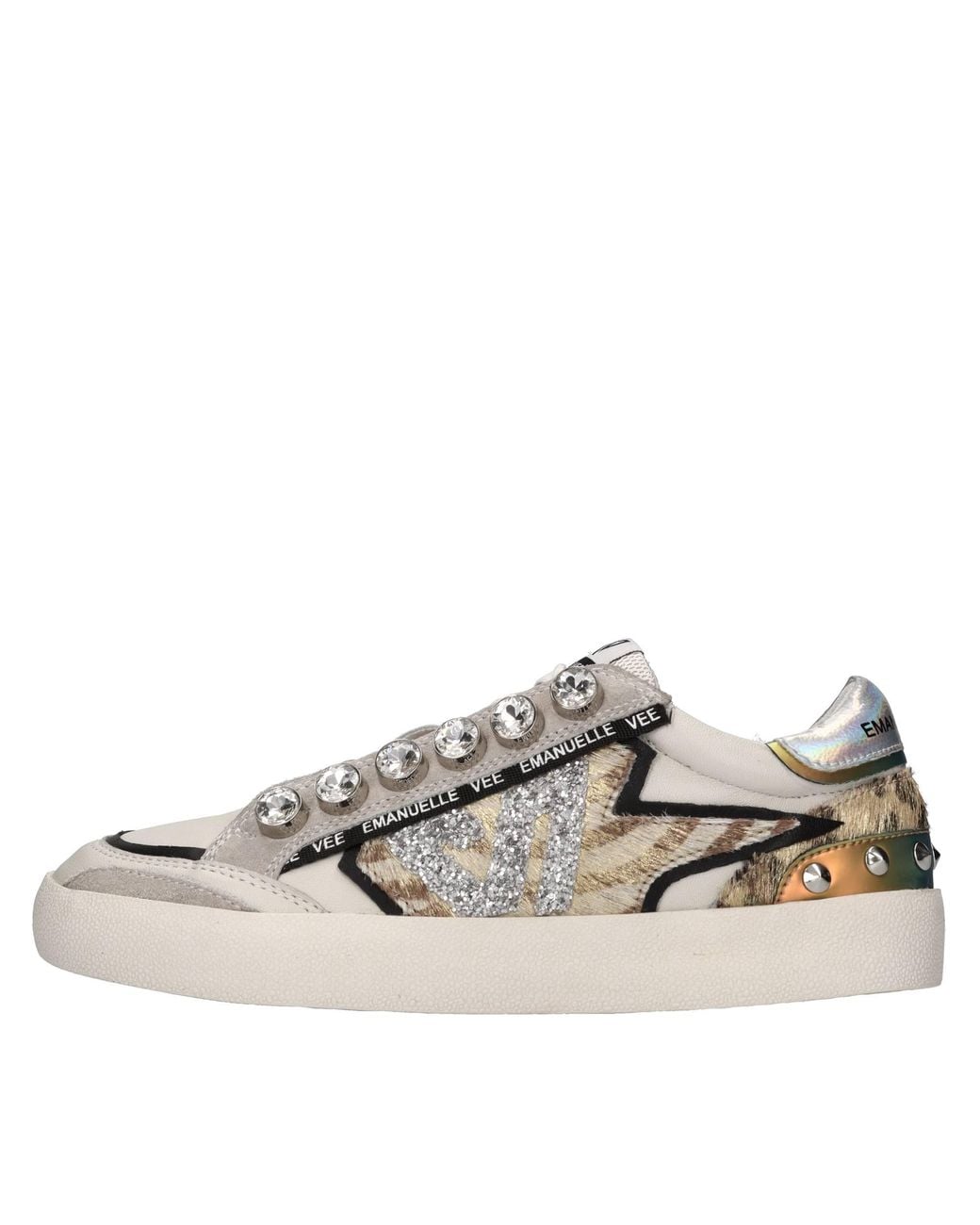 Emanuélle Vee White Sneakers