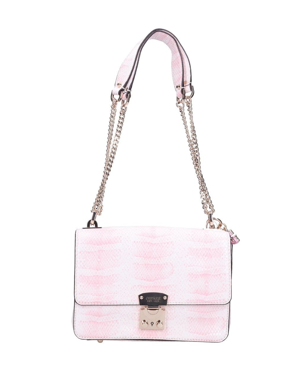 Bolsas. Rosa Guess de color White