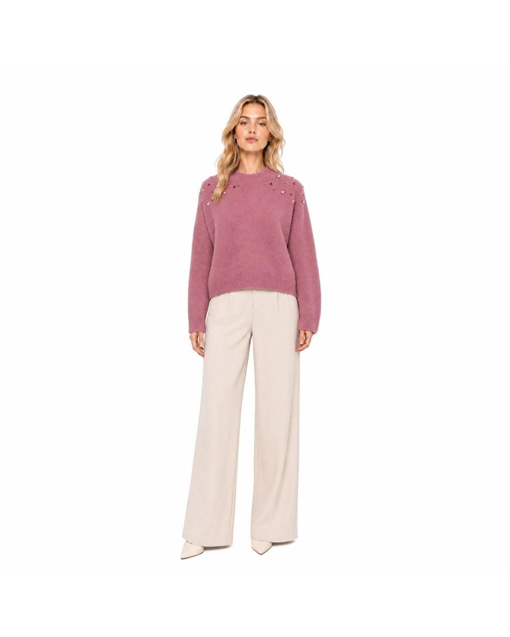 Manilla Colore Manila Grace Sweaters in Pink | Lyst