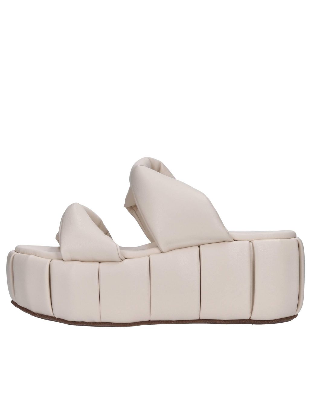 THEMOIRÈ White Sandals Cream