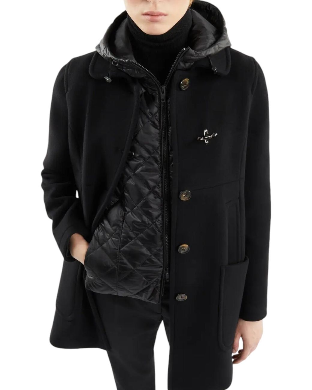 Chaquetas Negro Fay de color Black