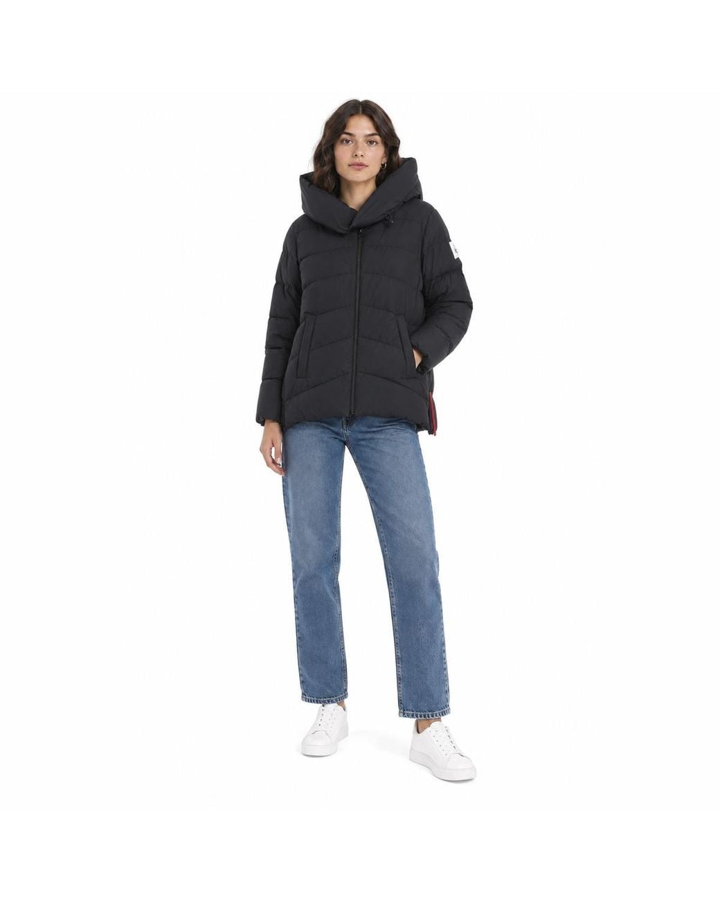 AFTER LABEL Coats in Black | Lyst