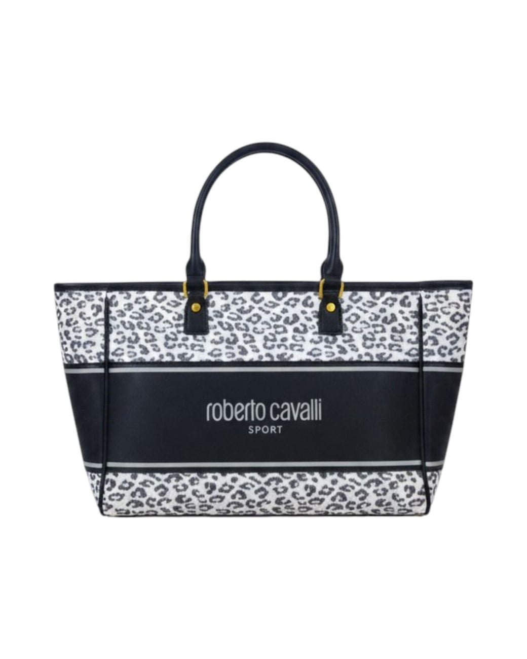 Bolsa De Mango Roberto Cavalli de color Black