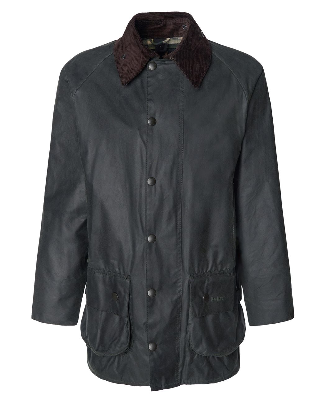 Barbour Beaufort Wax Jacket Mwx0017 Mwx Sg91 in het Gray voor heren