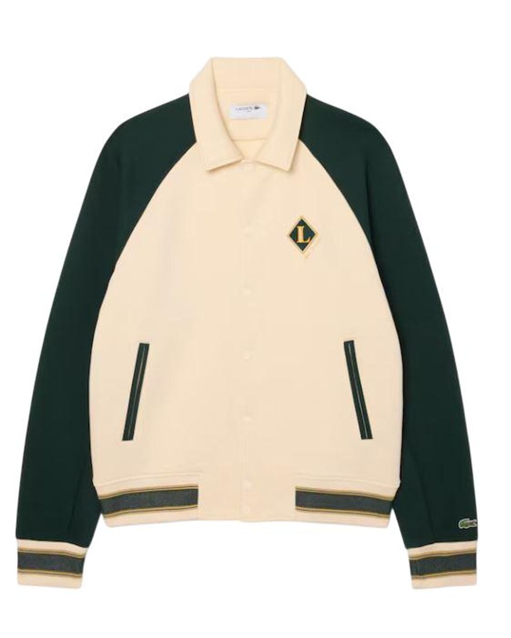 Lacoste Witte Jassen in het Natural voor heren