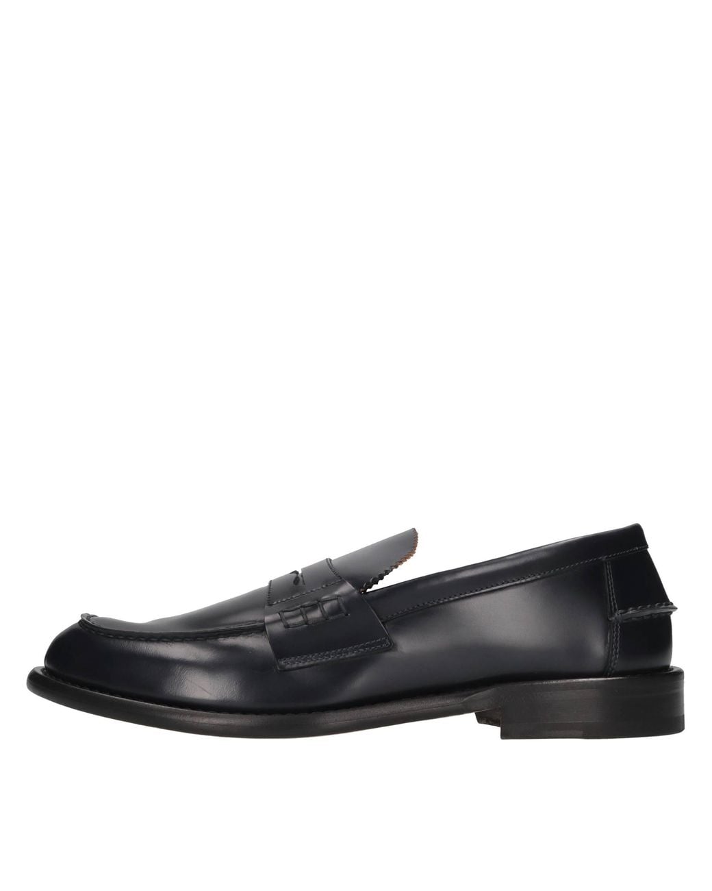 Sturlini Black Flat Shoes for men