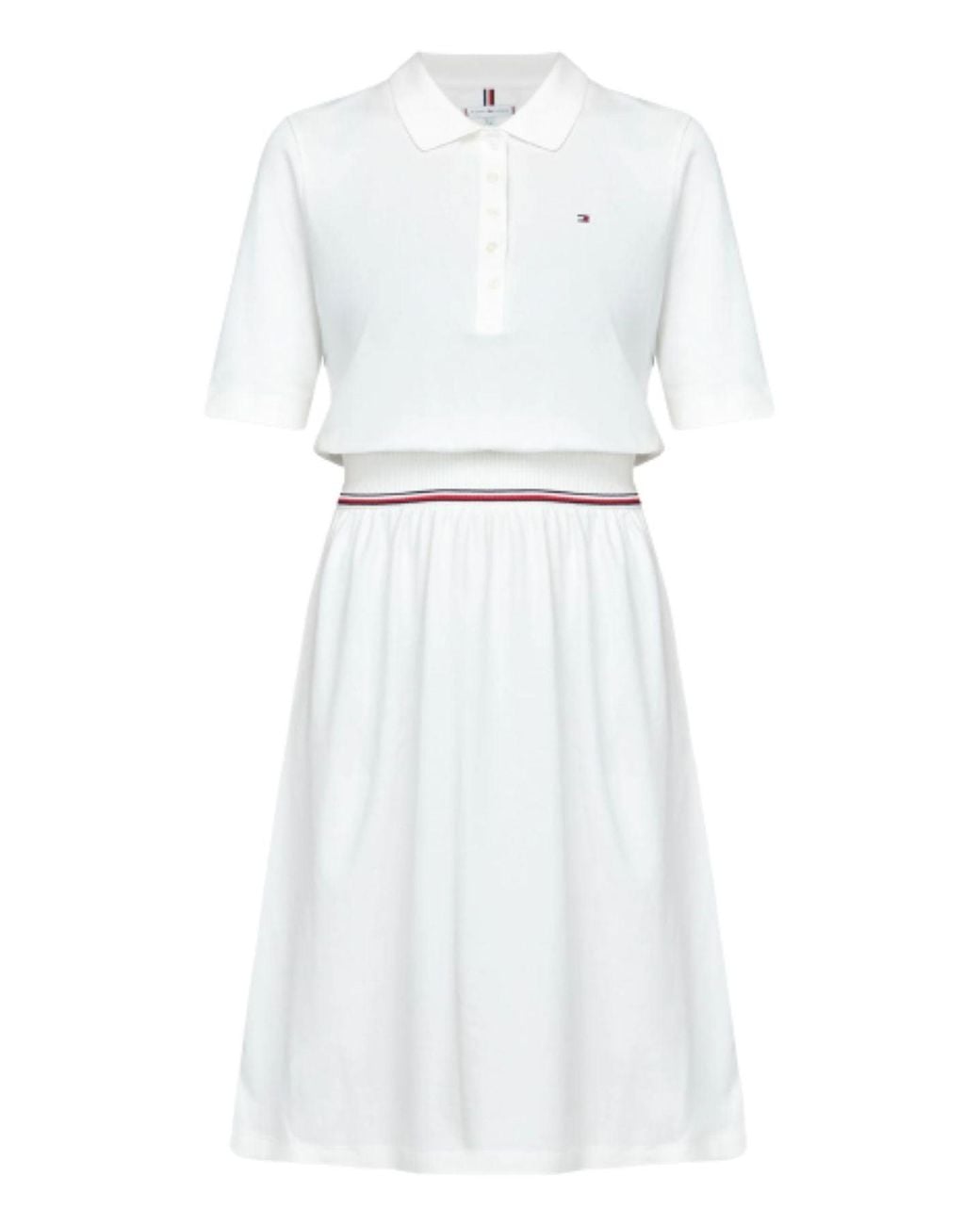 White Tommy Hilfiger Dressnull