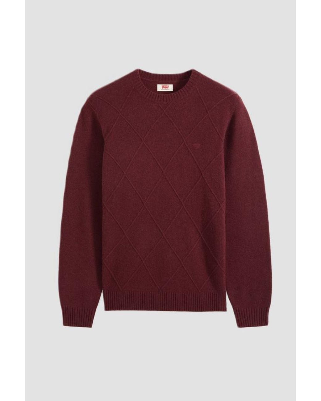 Levi's Red Round Neck Mesh for men