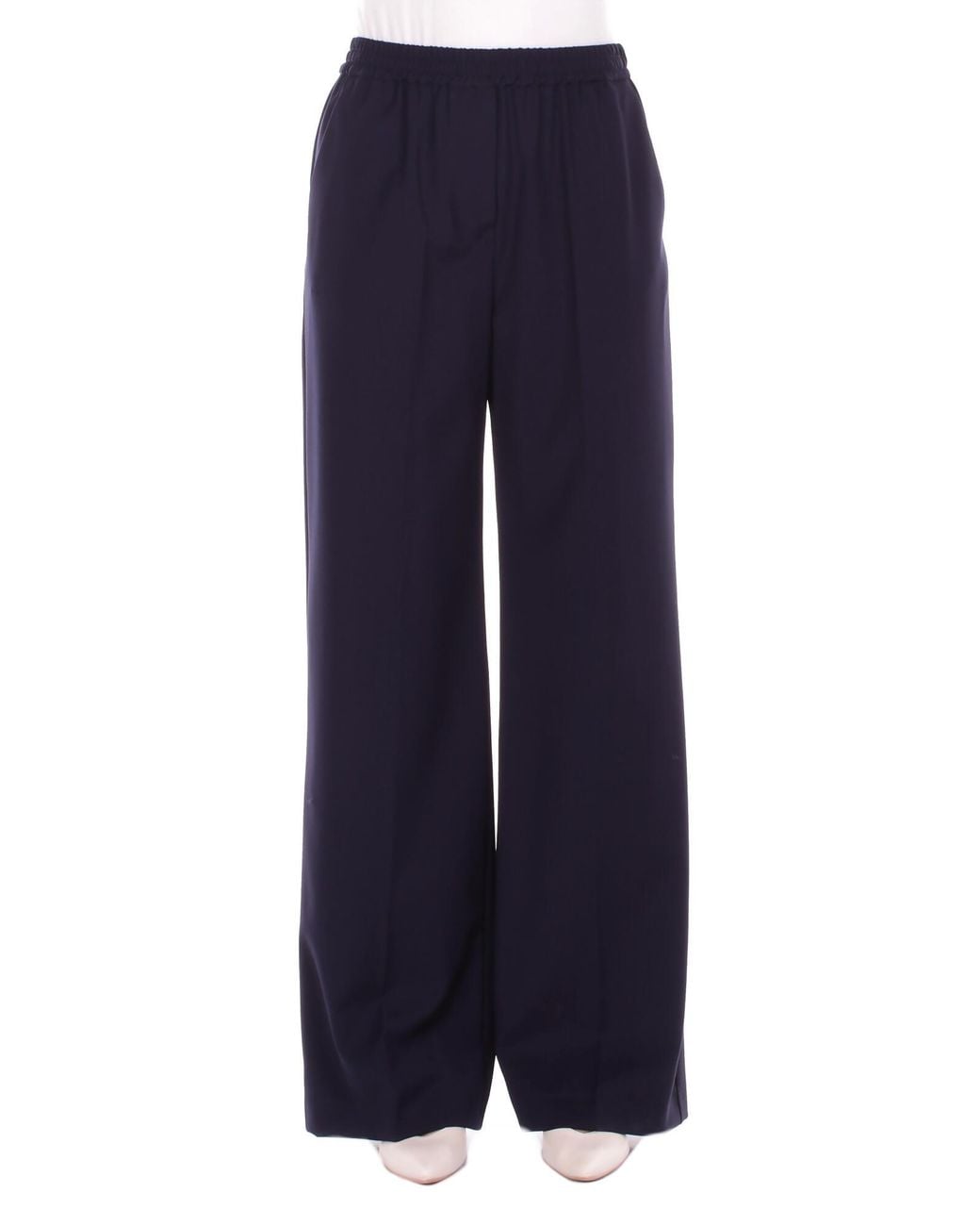Weekend by Maxmara Blauwe Broek in het Blue