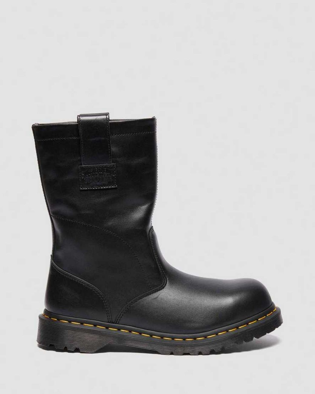 Dr. Martens 2295 Decon Stüssy​ Leather Biker Boots in Black for