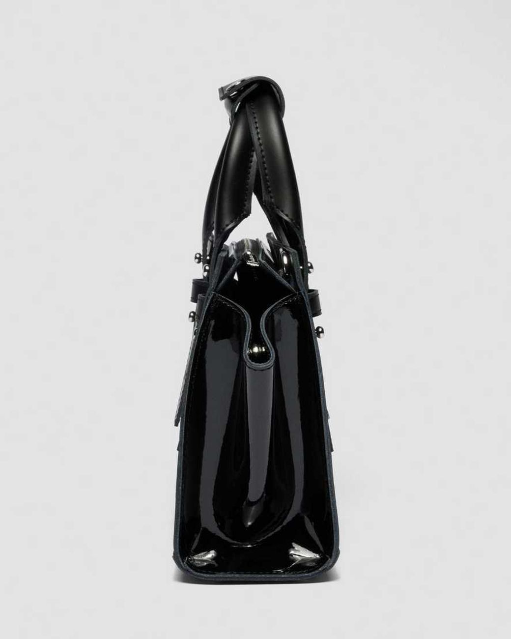 Dr. Martens Black Small Leather Tote Bag