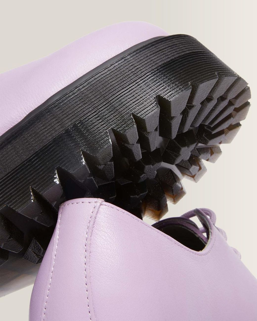 Dr. Martens Pink 1461 Ii Pisa Leather Platform Shoes