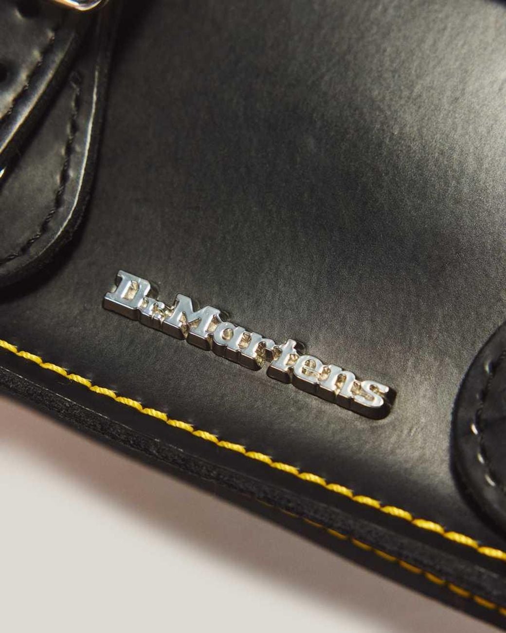 Dr. Martens Black 7" Leather Satchel