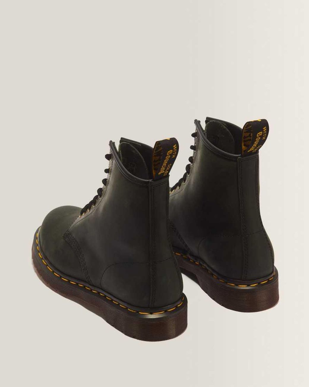 Dr. Martens Black 1460 Crazy Horse Leather Boots for men