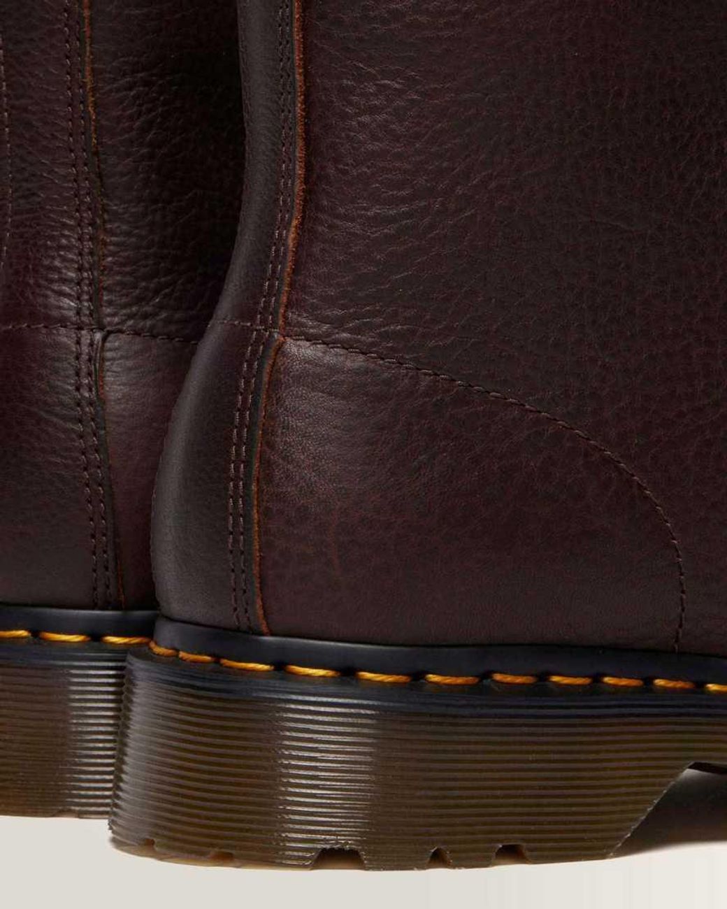 Dr. Martens Brown 1460 Fleece Lined Grizzly Leather Boots for men