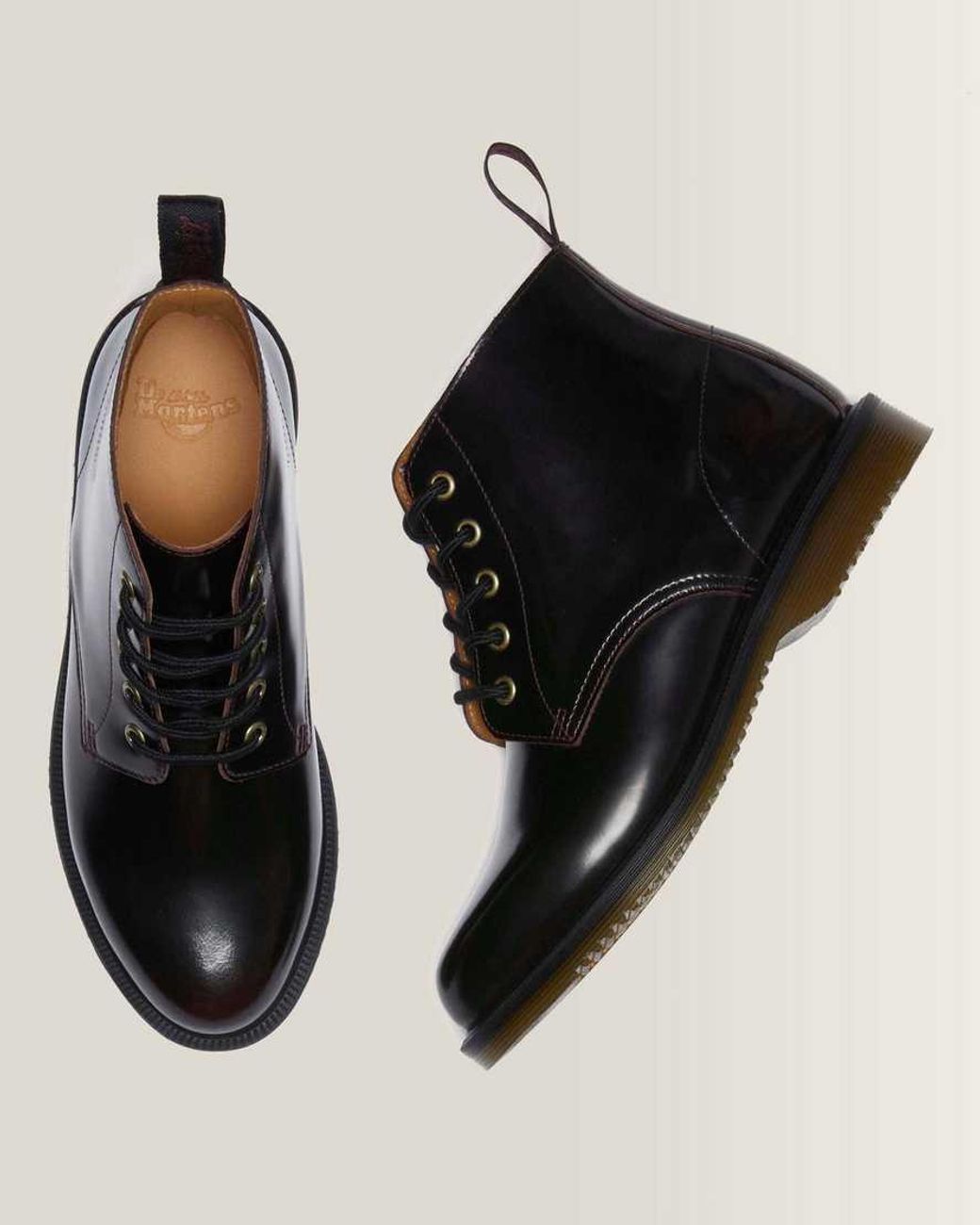 Dr. Martens Black Emmeline Arcadia Lace Up Boots