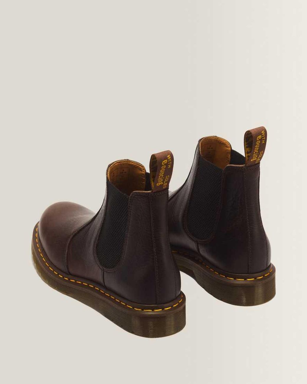 Dr. Martens Brown 2976 Ambassador Leather Chelsea Boots for men